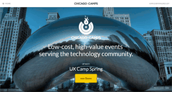 Desktop Screenshot of chicagocamps.org